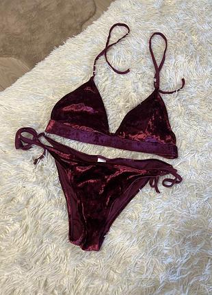 Купальник женский велюр primark
