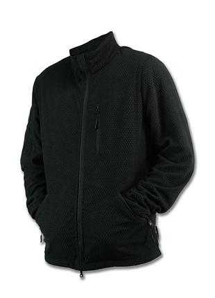 Флисовая кофта militex windblock tactical black mod. 5 2
