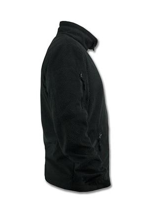 Флисовая кофта militex windblock tactical black mod. 5 3