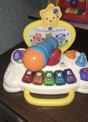 Пианино караоке с микрофоном vtech