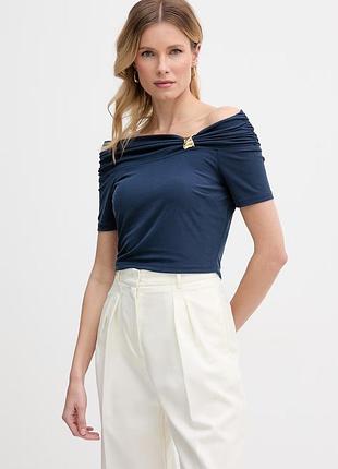 Urbanshop com ua guess блузка жіноча з модалу brigitte темно-синя w6gp12 k2935 розміри запитуйте