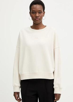 Urbanshop com ua хлопковая кофта boss orange c ever цвет бежевый однотонная 50554711 размеры запитуйте