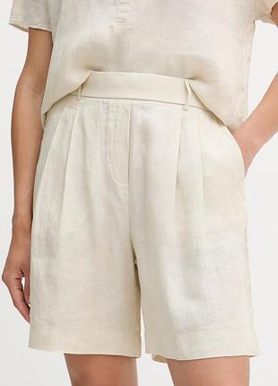 Urbanshop com ua united colors of benetton шорты женские льняные бежевые high waist 4aghd901v размеры запитуйте