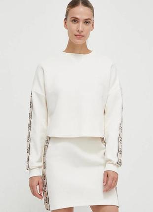 Urbanshop com ua кофта guess женская цвет бежевый с аппликацией размеры запитуйте