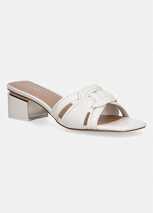 Urbanshop com ua шлепанцы aldo najla цвет бежевый каблук блок 14190535 размеры запитуйте