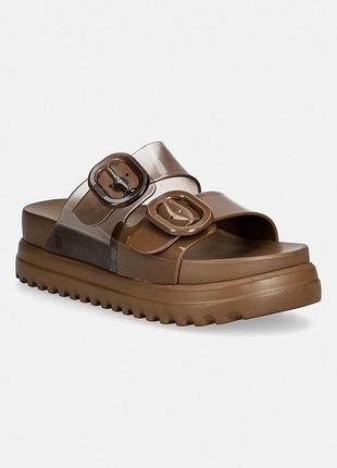 Urbanshop com ua шльопанці melissa melissa cozy platform ad колір коричневий на платформі m 36158 bt685 розміри запитуйте