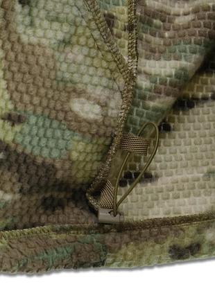 Флисовая кофта militex windblock tactical multicam mod. 5 10