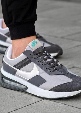 Кроссовки nike серые мужские весна
