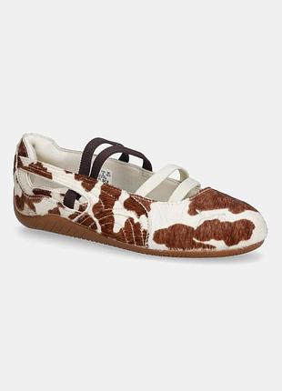 Urbanshop com ua шкіряні балетки puma speedcat ballet cow wns колір бежевий 407787 розміри запитуйте