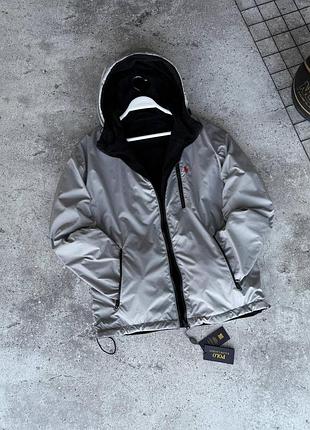 Куртка polo ralph lauren двухсторонняя теплая l