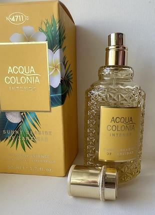 Maurer & wirtz 4711 acqua colonia intense sunny seaside of zanzibar