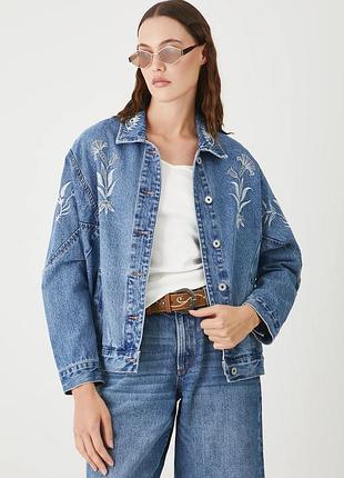 Urbanshop com ua джинсова куртка medicine демісезонна oversize розміри запитуйте