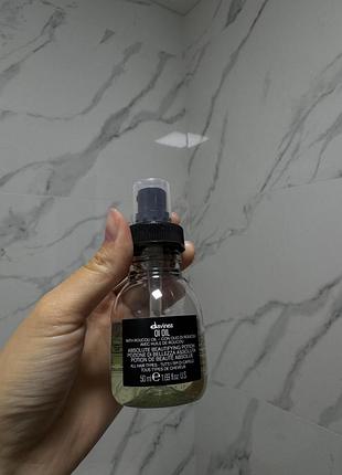 Олія для абсолютної краси волосся  davines oi absolute beautifying potion with roucou oil