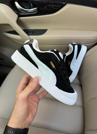 Жіночі кросівки стильні пума суеде puma suede xl crush preserves