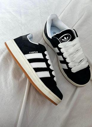 Кроссовки adidas campus черные женские