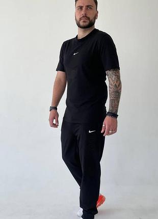 Літній костюм nike чорний