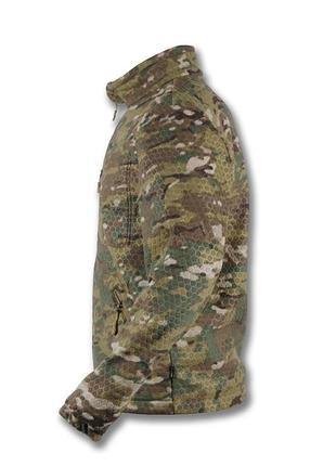 Флисовая кофта militex windblock tactical multicam mod. 4 3