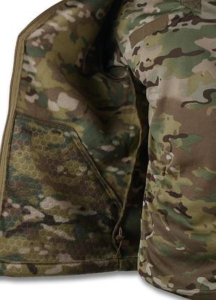 Флисовая кофта militex windblock tactical multicam mod. 4 9