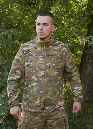 Флисовая кофта militex windblock tactical multicam mod. 4 10