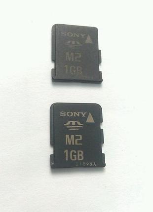 Карта памяти m2 1gb memory stick micro 1 gb sony