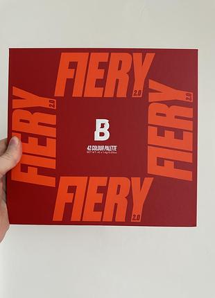 Палетка fiery 2.0 від beauty bay