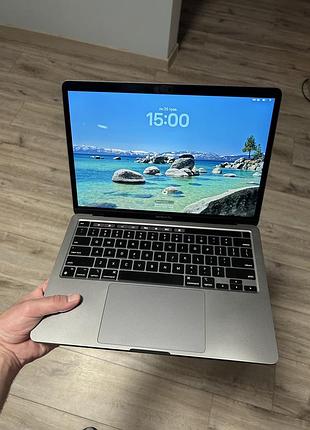 Apple macbook pro 13 2020 m1 space gray 8/256 gb макбук про гарний стан 87% 242ц