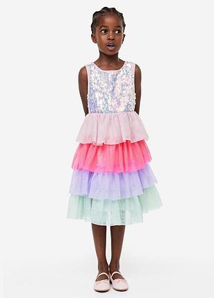 Напядное платье/платье для выпускного/платье h&m/праздничное платье/святкова сукня/вечірня сукня/випускна сукня/сукня на 8-10років/платье на праздник