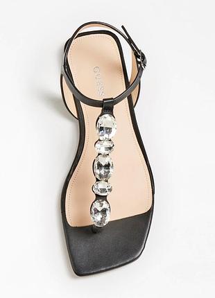 Шкіряні босоніжки guess 37
