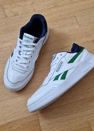 Кожаные кеды унисекс reebok club c revenge legacy / размер 40,5 оригинал