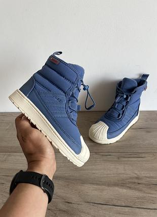 Черевики демосезонні утеплені adidas superstar primaloft оригінал