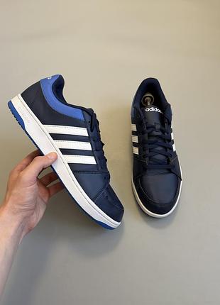 Adidas neo hoops blue 46(29.5cm) court 2.0 advantage