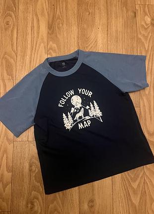 Футболка оверсайз унісекс uniqlo