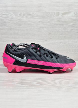 Футбольные бутсы шиповки nike phantom gt academy fg/mg оригинал, размер 43