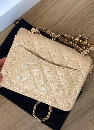 Сумка chanel mini square люкс 2
