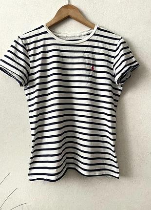 Коттоновая футболка polo ralph lauren