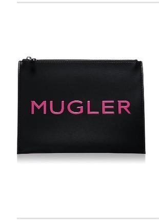 Сумочка- клатч, косметичка mugler