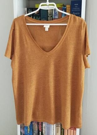 Льняна блузка вiд h&m.