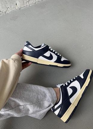 Nike dunk сині кросівки на 24,5-25