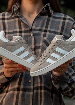 Кросівки adidas campus beige