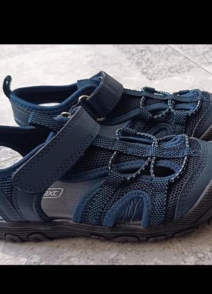 Босоножки сандалии трекеры next trekker walking синие 30 31 некст