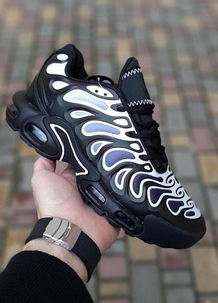 Чоловічі кросівки nike air max tn plus drift чорні з сірим та білим кросівки найк аір макс тн плюс дріфт 43(27,5см)