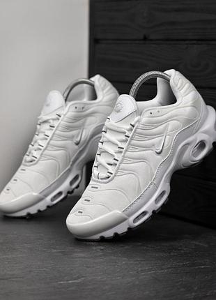 Кроссовки nike air max tn plus drift белые мужские 44