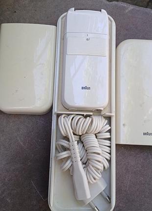 Женский электрический эпилятор braun.