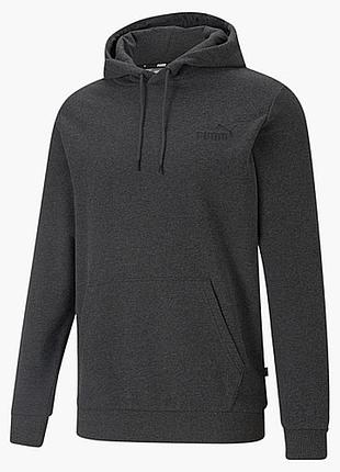 Кофта мужская puma essentials small logo hoodie (58692 07) l 586692 07 m