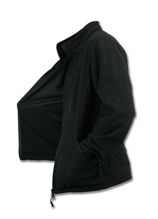 Флисовая кофта militex windblock tactical black mod. 5 4