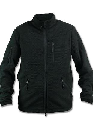 Флисовая кофта militex windblock tactical black mod. 5 6