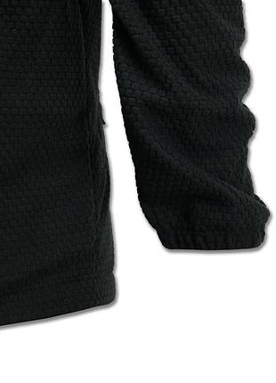 Флисовая кофта militex windblock tactical black mod. 5 7