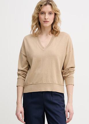 Urbanshop com ua united colors of benetton свитер женский с добавлением шерсти бежевый 1y6sd403o размеры запитуйте