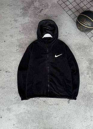 Куртка nike jordan двостороння зимова чорна чоловіча куртка jordan двостороння
