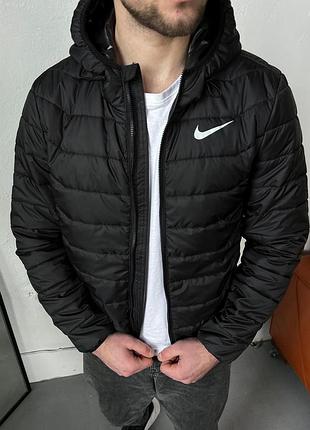 Куртка nike зимова чорна чоловіча